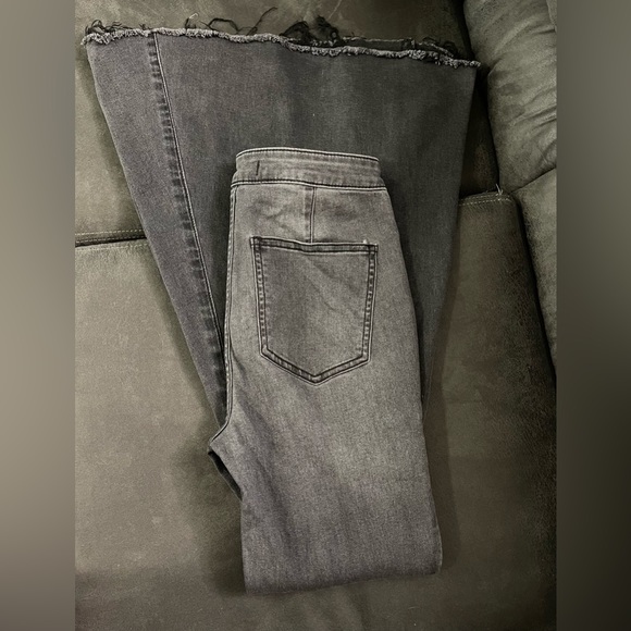 Free People Black Flare Pants - Picture 5 of 8